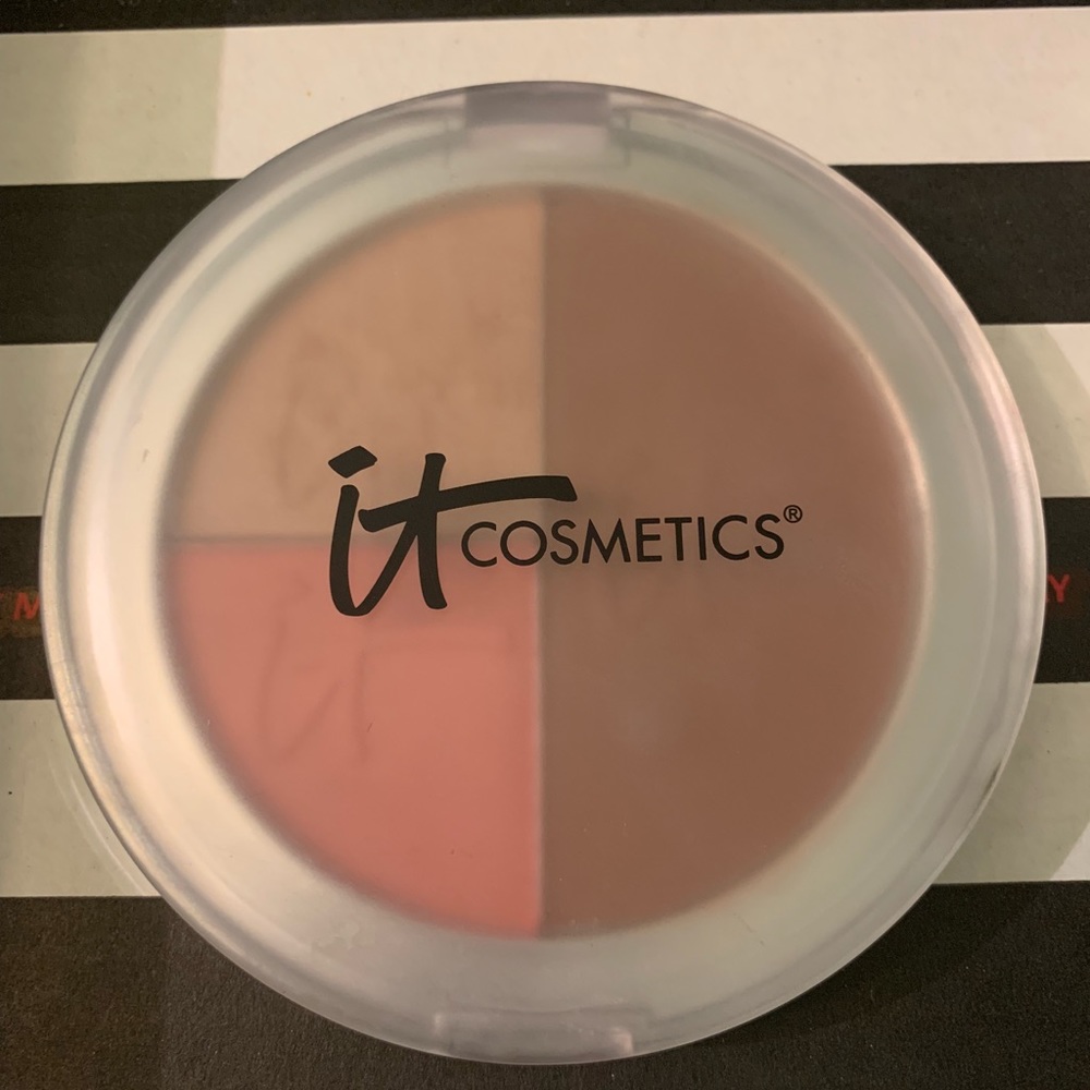IT Cosmetics Highlight/Blush/Bronzer Dual Compact